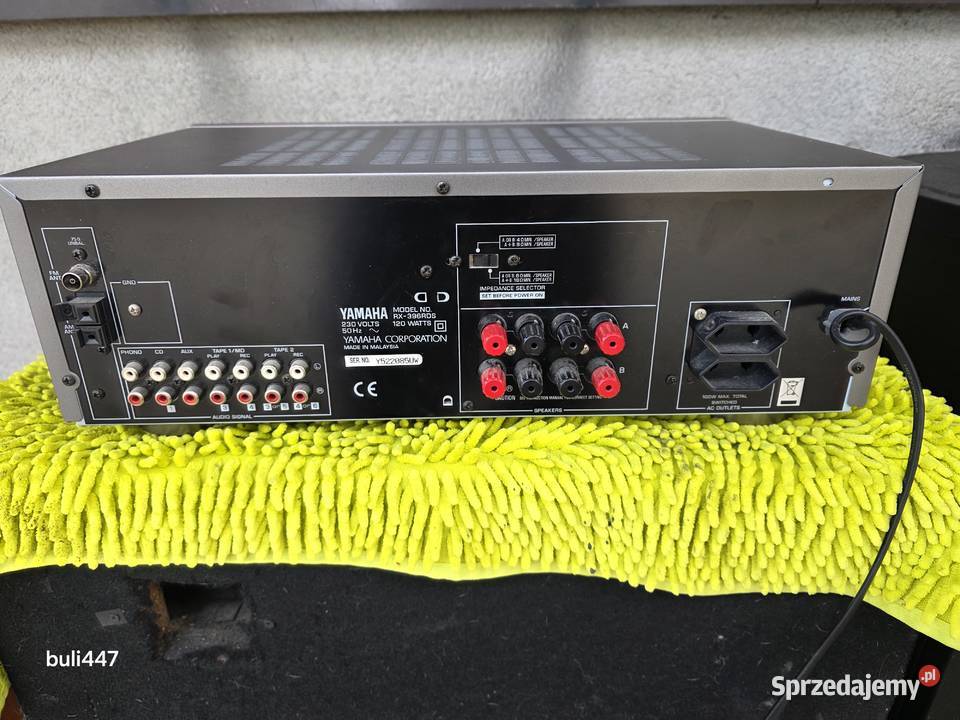 yamaha rx396rds stereo śląskie Chełm Śląski sprzedam