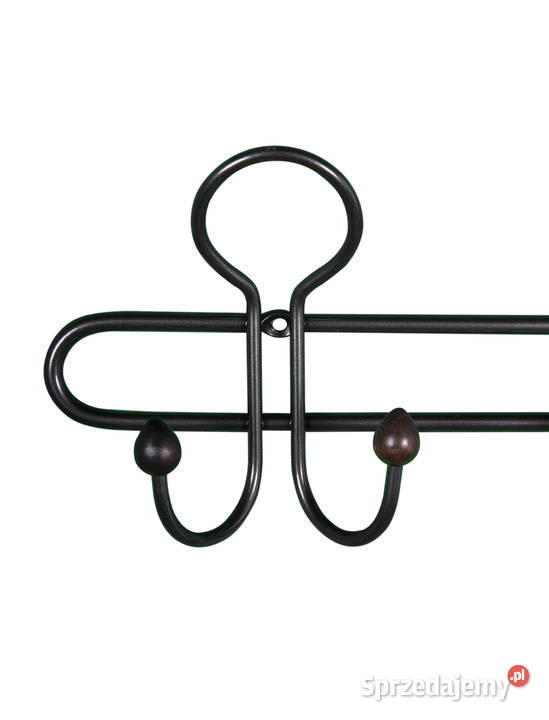 Wieszak uniwersalny 4 haczyki metaloplastyka Wieszaki