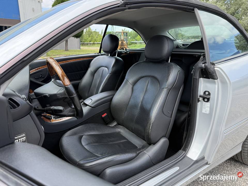 Mercedes CLK 30 DIESEL Kabriolet Automat światła do jazdy dziennej Motoryzacja Konin