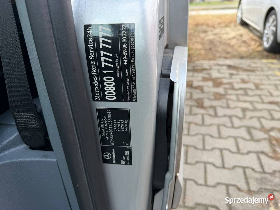 Mercedes Vito Raty Prywatnie Automat Czujniki tempomat