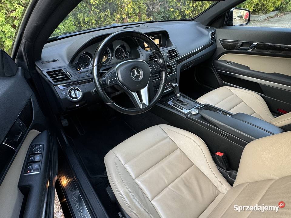 Mercedes E250 Coupe Automat Bixenon Jasna Skóra CD Elbląg