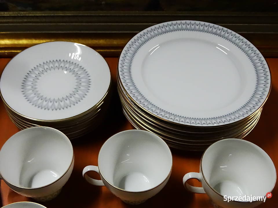 Porcelanowy serwis kawowy marki Knigliche