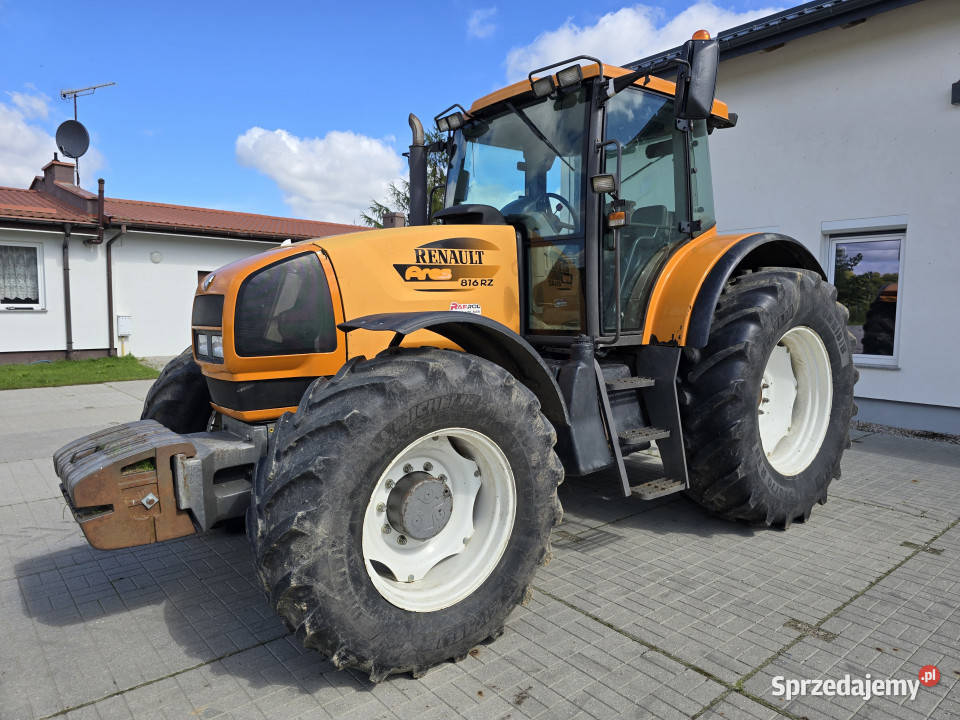 Ciągnik RENAULT Ares 816 RZ 4x4 John Deere 155 sprzedam