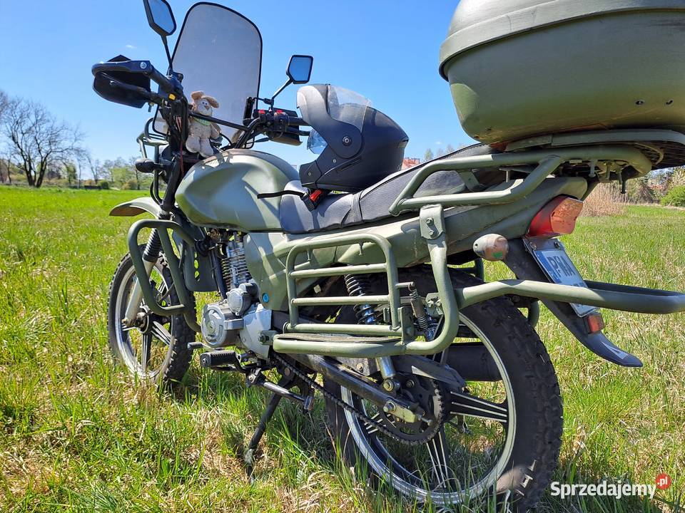 Motocykl Romet ADV 125 na kat B Wągrowiec