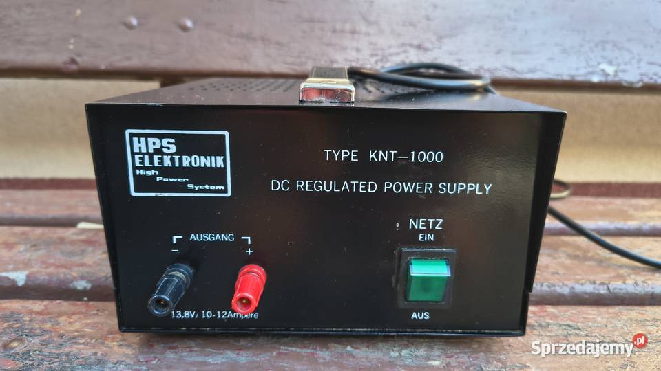 Zasilacz do CB radia HPS KNT1000 138V 10A 12A Krasnystaw