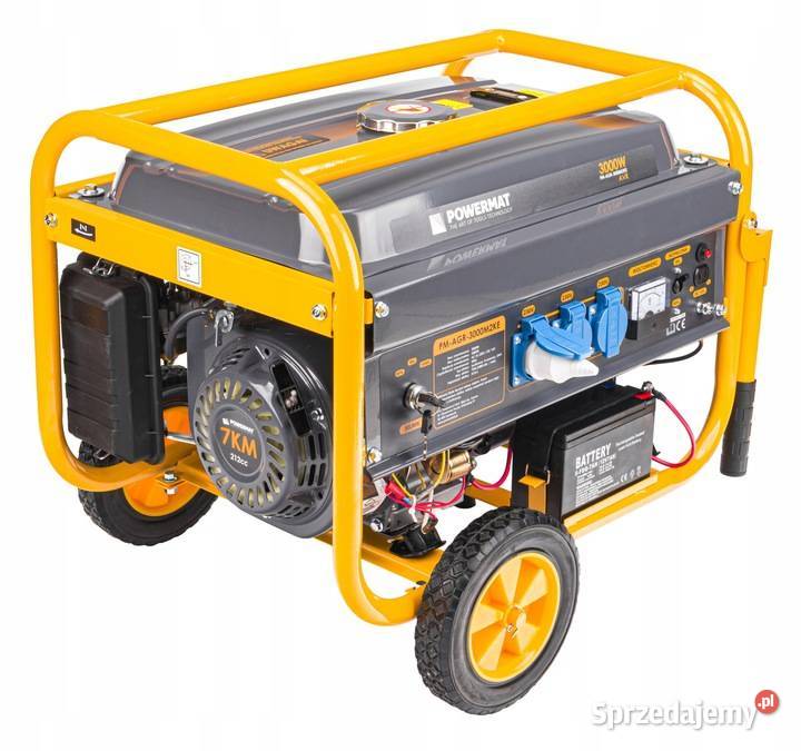 Agregat PRĄDOTWÓRCZY Generator 3000W 230V Katowice