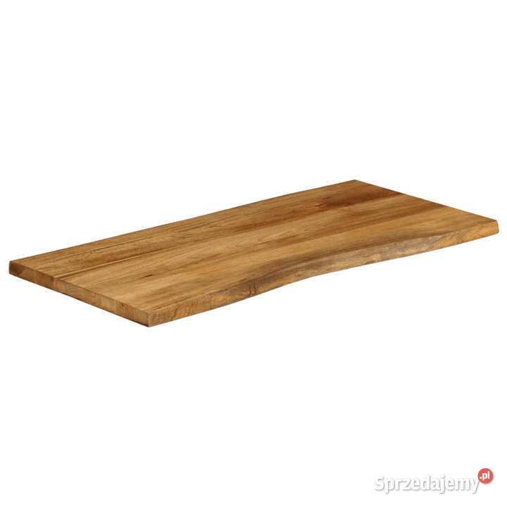 Blat stołu 120x60x38 naturalna krawędź lite Warszawa