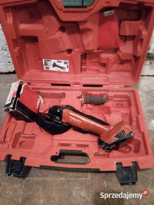szlifierka HILTI AG 125A22 dolnośląskie Lubań sprzedam