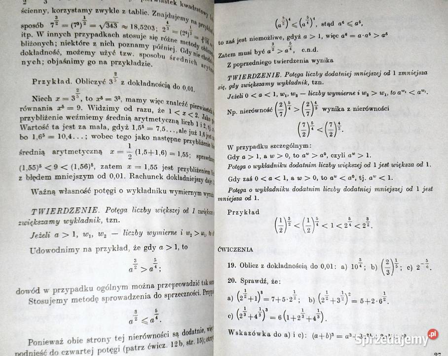 Matematyka kl 3 LO Stefan Straszewicz Chełm