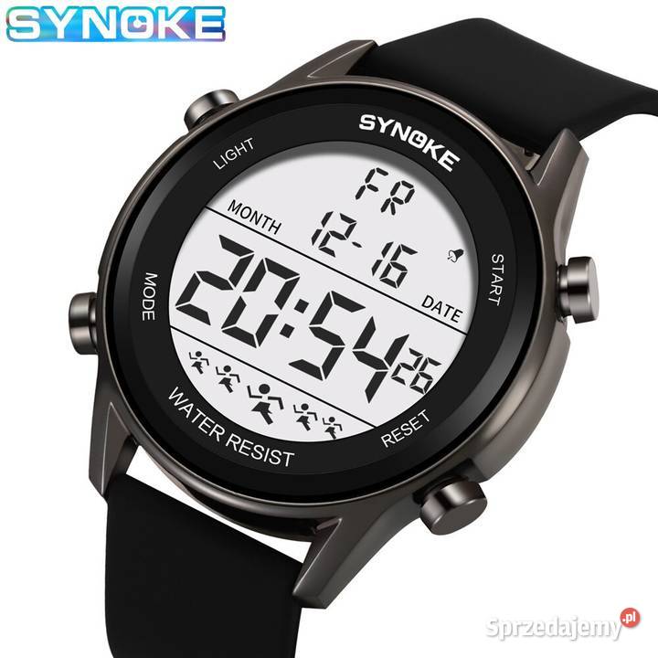 Zegarek sportowy elektroniczny LED Synoke