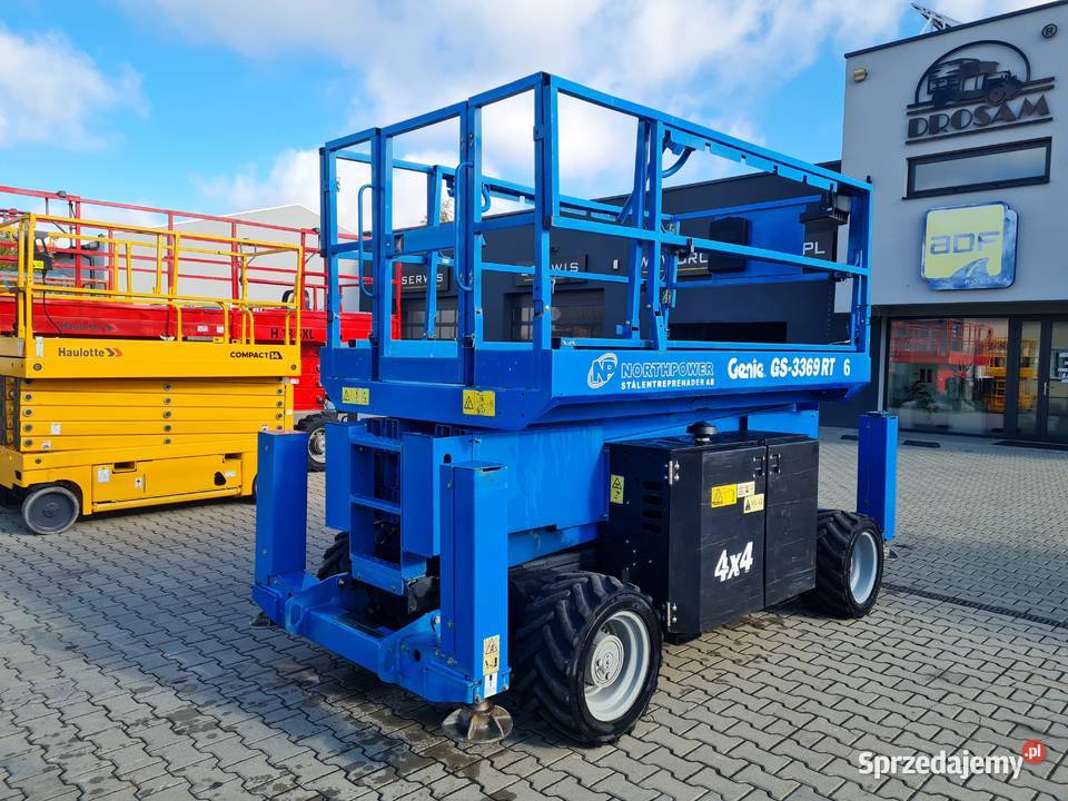 Podnośnik nożycowy spalinowy Genie GS3369RT 2014 Dąbrowa Tarnowska sprzedam