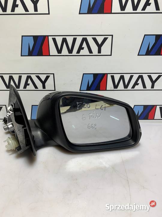 BMW F20 LUSTERKO PRAWE 6PIN EUROPA 668 SCHWARZ
