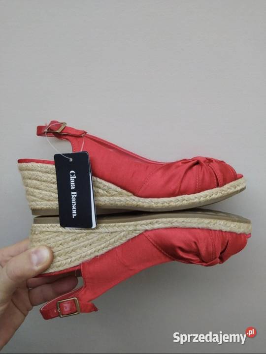 Clara Barson 36 sandały espadryle koturnie Moda i Styl Kraków