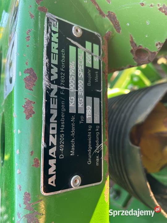 Zestaw Amazone 3000 AD303 Rotec Full wypas nieuszkodzony Bogoria