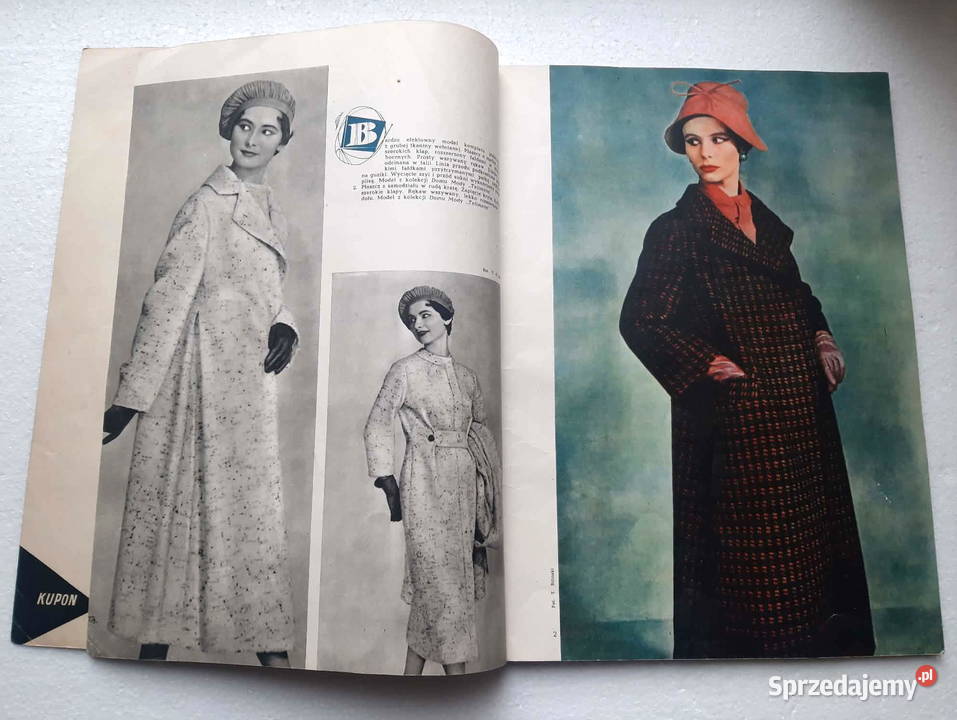 Moda Jesień 1957r żurnal PRLu sprzedam