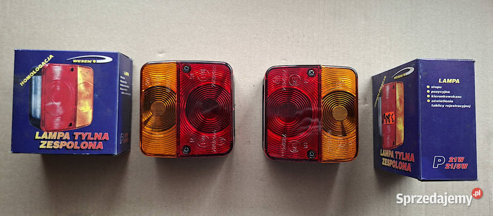 Lampy tylne zespolone Lampy do przyczepy Lampy tylne Dąbrowa Górnicza