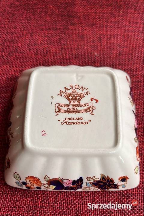 Patera Mandarin Miseczka MASONS England Patent pomorskie Gdańsk