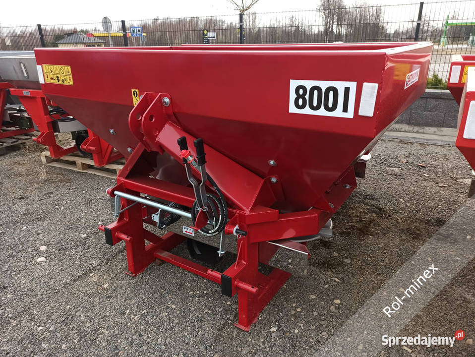 Hydraulika Rozsiewacz do nawozów Strumyk TYTAN nieuszkodzony Rozsiewacze nawozów Radziejów