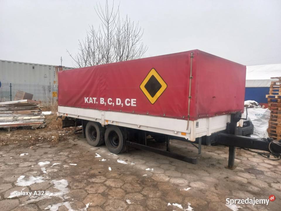 Przyczepa ciężarowa dmc9600 Koszalin