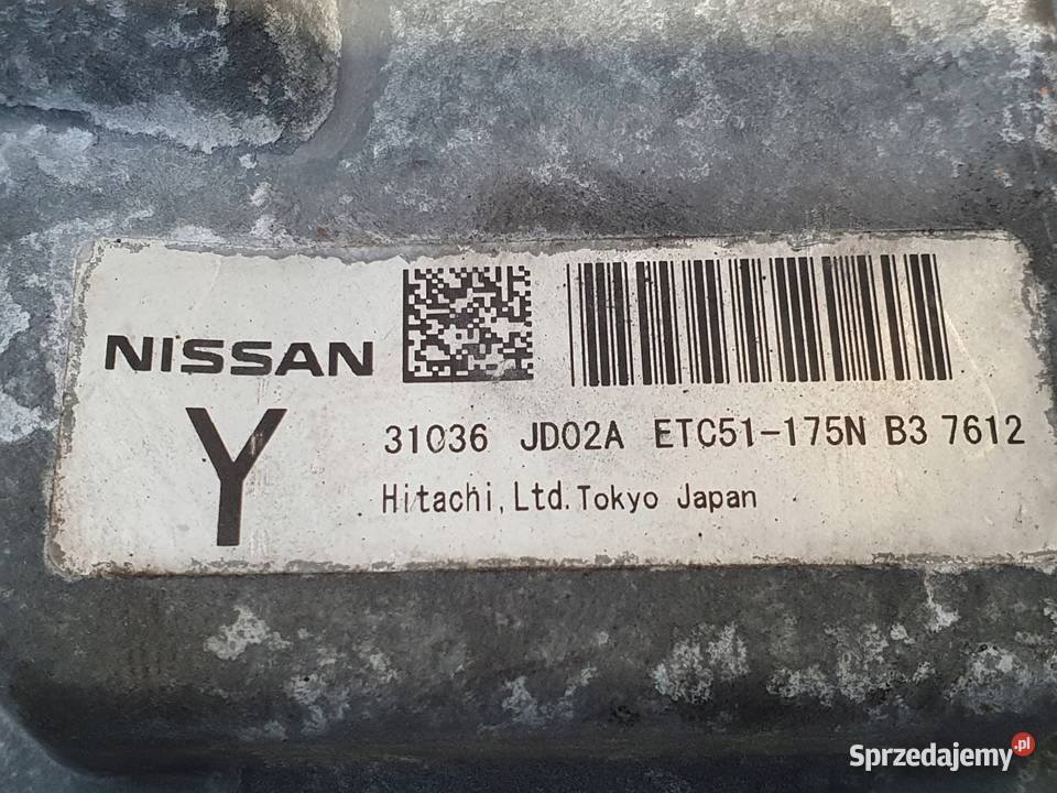 STEROWNIK SKRZYNI BIEGÓW Nissan Qashqai 20 16V osobowe Chełm