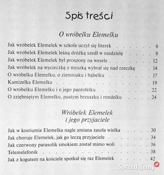 O wróbelku Elemelku Hanna Łochocka Zdzisław lubelskie Chełm