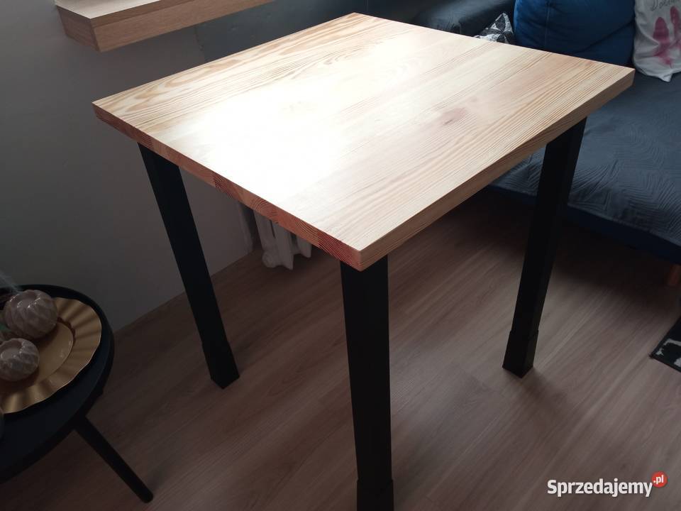 Stół kuchenny loft industrial blat sosnowy Kielce