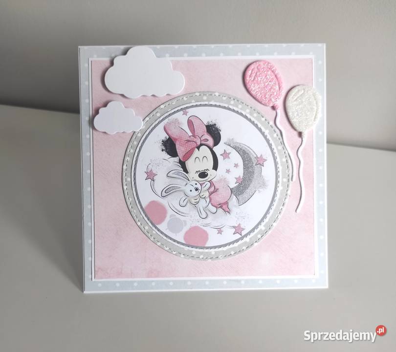 Kartka na Narodziny Roczek Urodziny ręcznie Rękodzieło Łódź sprzedam