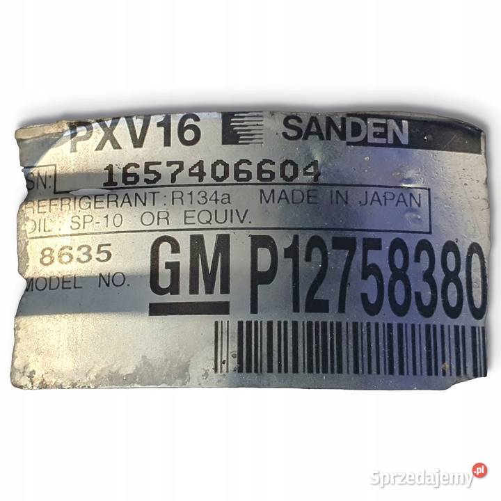 SPRĘŻARKA KLIMATYZACJI Saab 95 95 I 20 T Chełm sprzedam