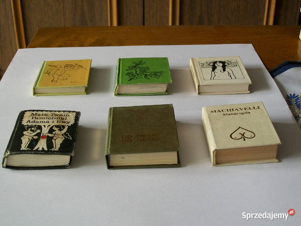 Mini Książeczki 30 sztuk Rok wydania 1986 Pozostałe opolskie Brzeg