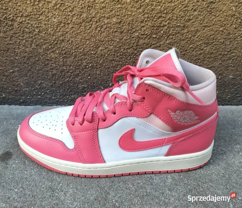 Buty Air Jordan 1 MID Strawberries Cream 405 dolnośląskie Wałbrzych