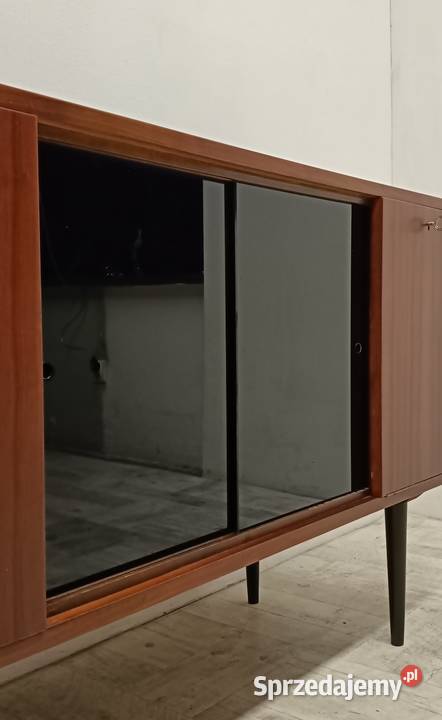 komoda PRL design vintage sideboard duński łódzkie