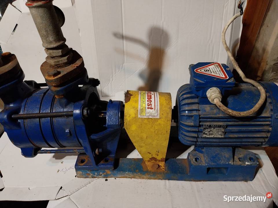 Pompa hydroforowa Grudziądz silnik 3f 11kW Brzyska sprzedam