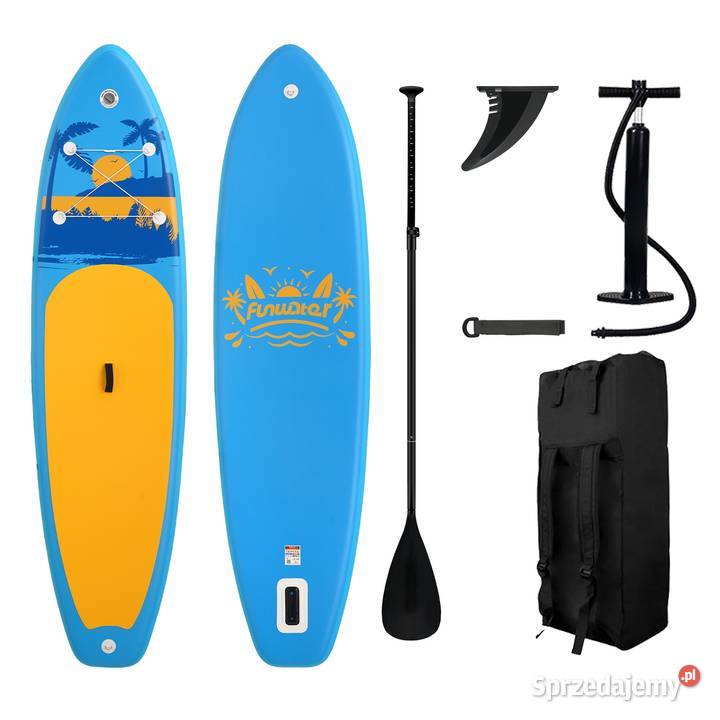 Nowa deska SUP Funwater długa 335 ZESTAW Warszawa