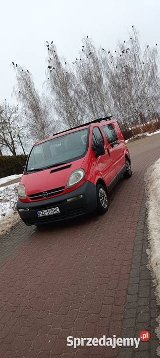 Opel Vivaro 19 DTI 101 6 biegów Hak Brygadówka Rzeszów
