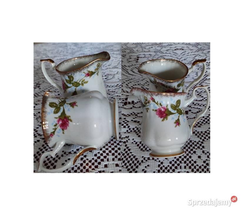 dzbanek mlecznik porcelanowy Chodzież Iwona biały Kielce