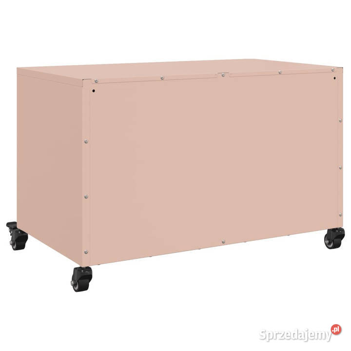 Szafka RTV różowa 68x39x435 stal WM846639