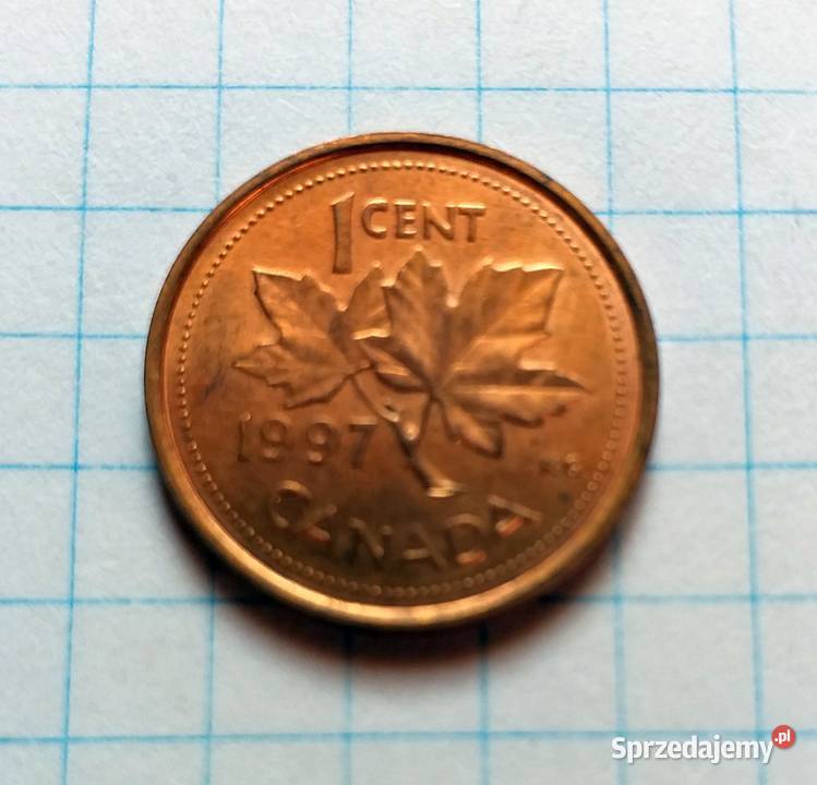 1 CENT 1997 KANADA Piszczac