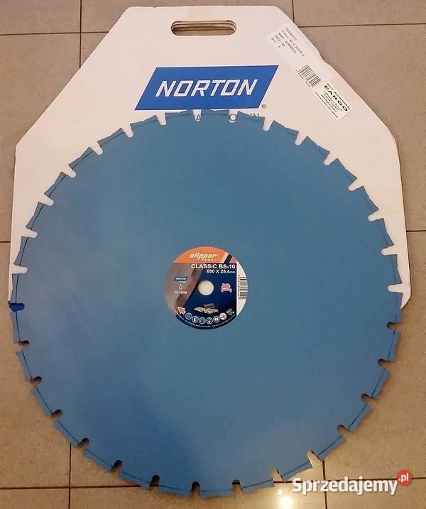 NORTON CLIPPER TARCZA DIAMENTOWA NORTON CLASSIC Opalenica