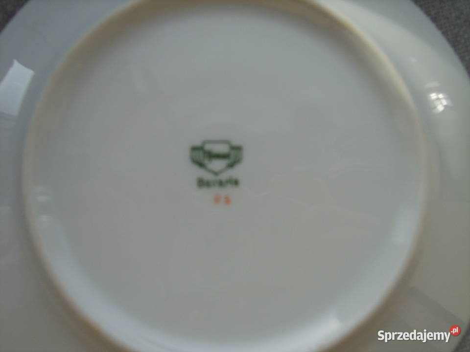 Talerze deserowe kolekcjonerskie Kraków