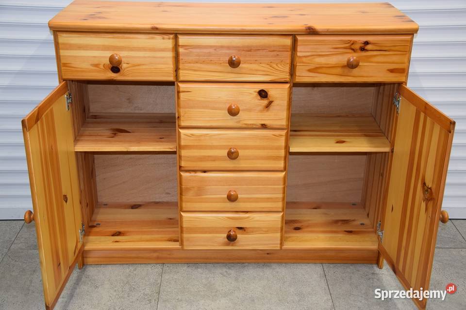 komoda z drewna sosnowego nowa warmińsko-mazurskie Olsztyn