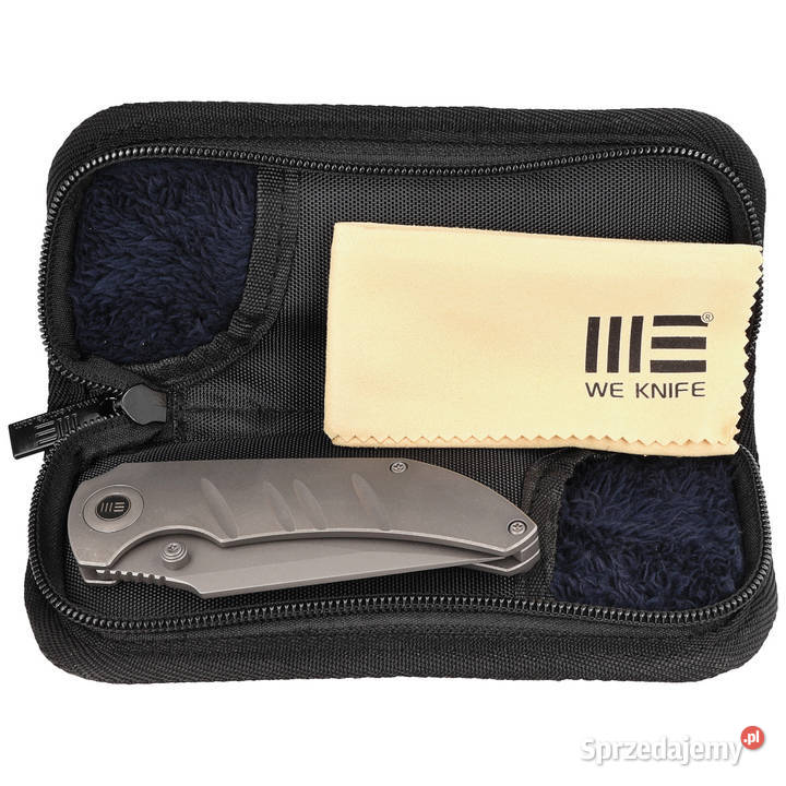 Nóż składany WE Knife RiffRaff Gray Titanium
