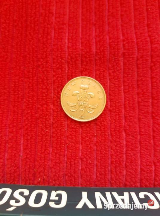 GB 2 Pence 1975 Elizabeth II niezwykle rzadka Numizmatyka Gliwice