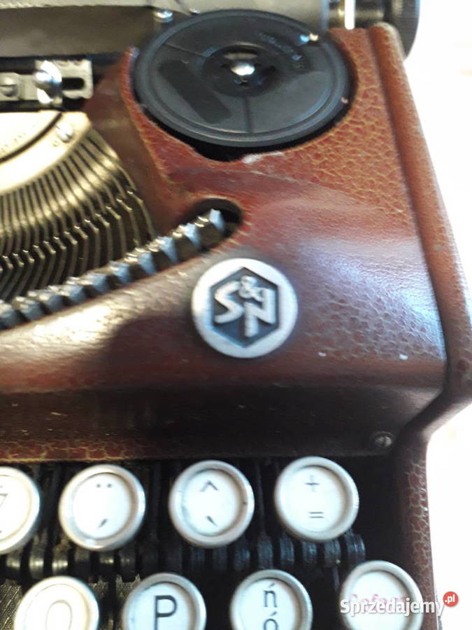 Maszyna do pisania Erika Neuman walizkowa polska Kraków