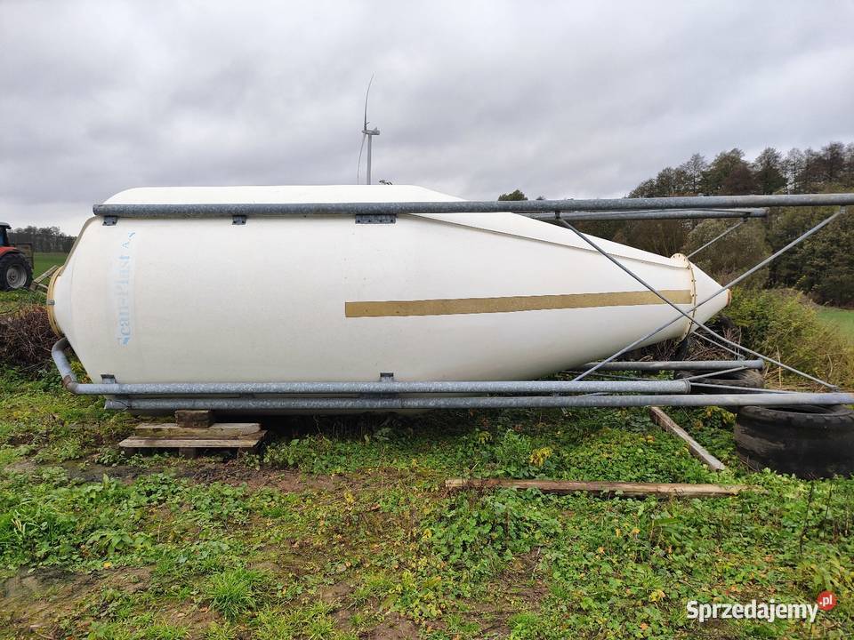 Silos paszowy 18M3 poliwęglan z Danii Wąbrzeźno