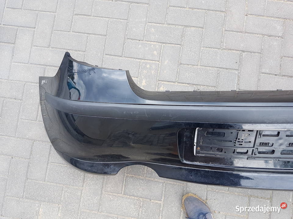 BMW 1 E87 2006 2007 2009 ZDERZAK TYL CZERNY zderzaki Turek
