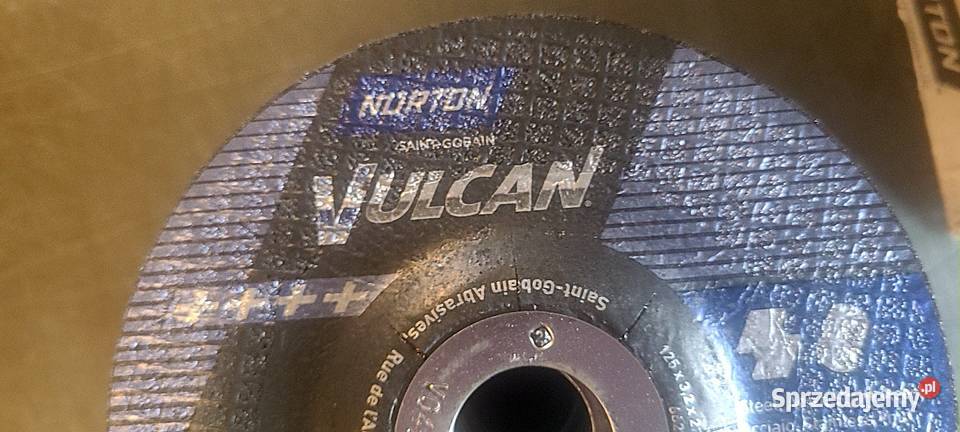 Tarcza Norton Vulcan 125x32x22mm szlifierska do Jeżowe