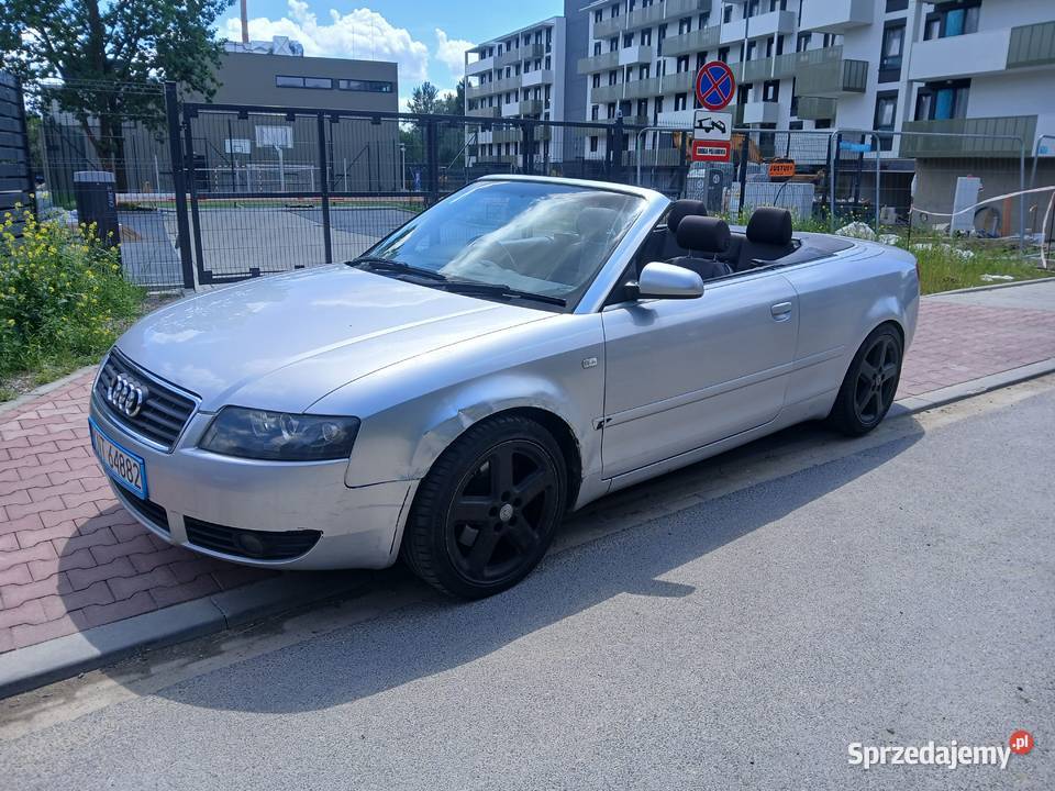 AUDI A4 CABRIO18 TURBOGAZ benzyna+LPG Kraków