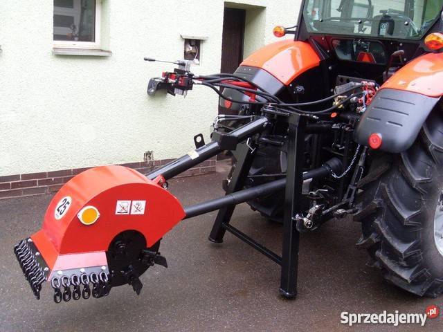 Frezarka do pniaków karp zawieszana na TUZ Kraków