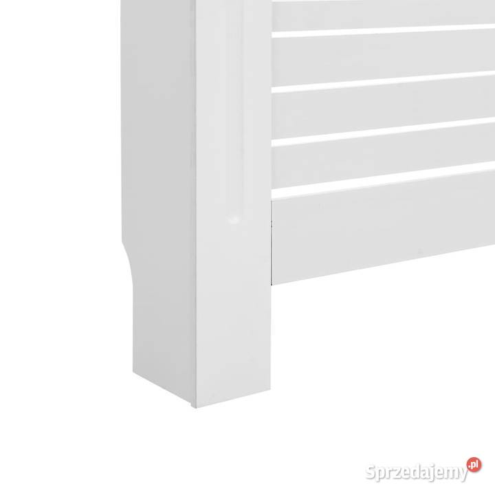 Osłony na kaloryfer 2 białe 152x19x815 MDF Warszawa