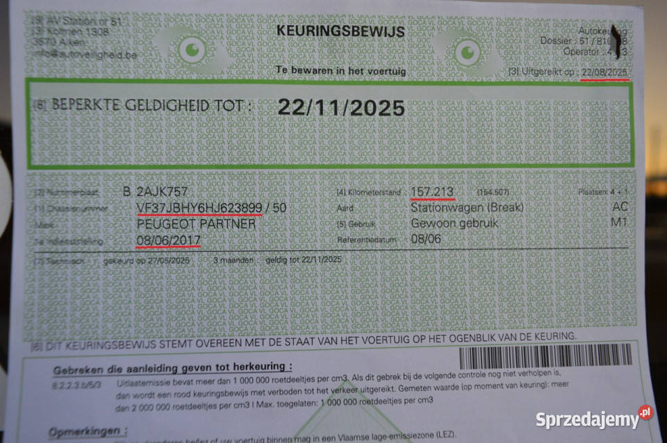Peugeot Partner 16 HDI Tepee Serwis LED czujnik deszczu lubelskie Hrubieszów sprzedam
